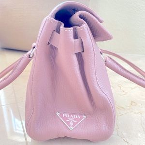 💕 Authentic Vintage Prada Soft Pink Handbag